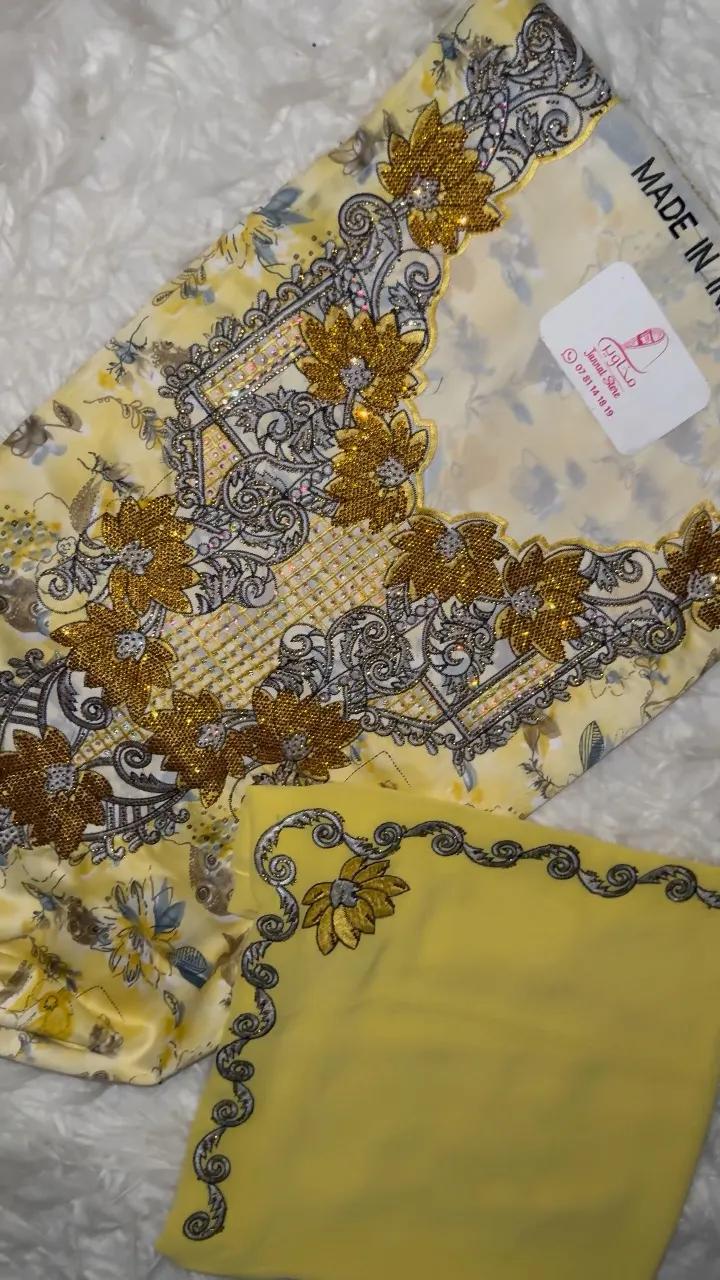 حرير مطروز ومتروس 18